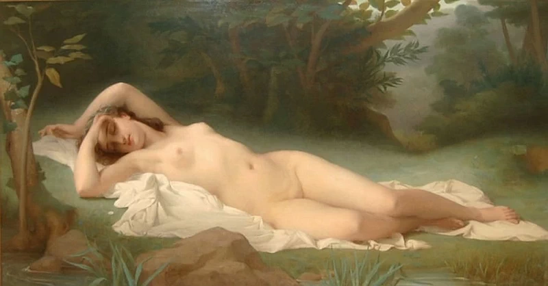 Venere addormentata, 1866